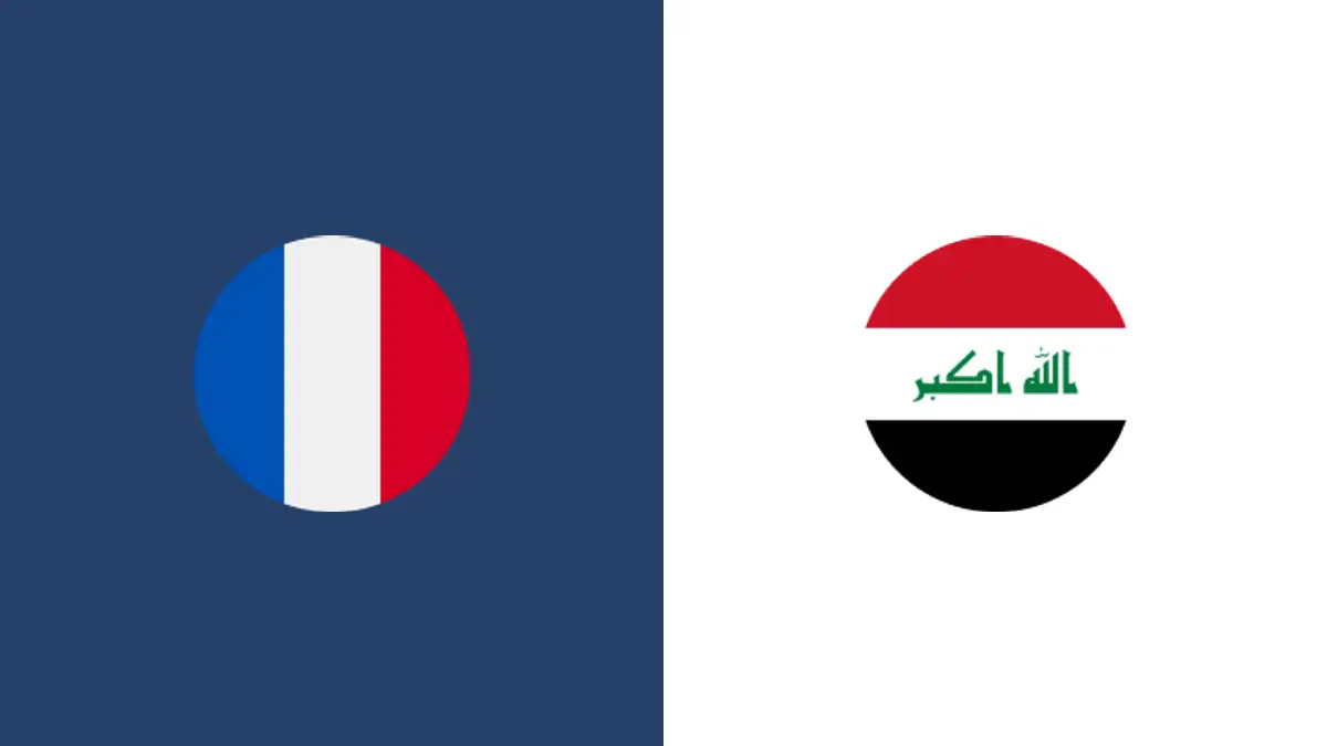 موعد مباراة العراق ضد فرنسا في كأس العالم 2026 القنوات الناقلة